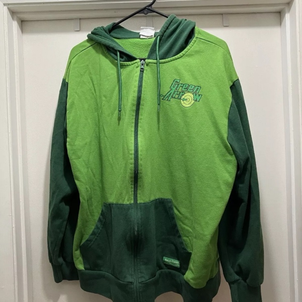 Rare Worlds Finest Green Arrow jacket